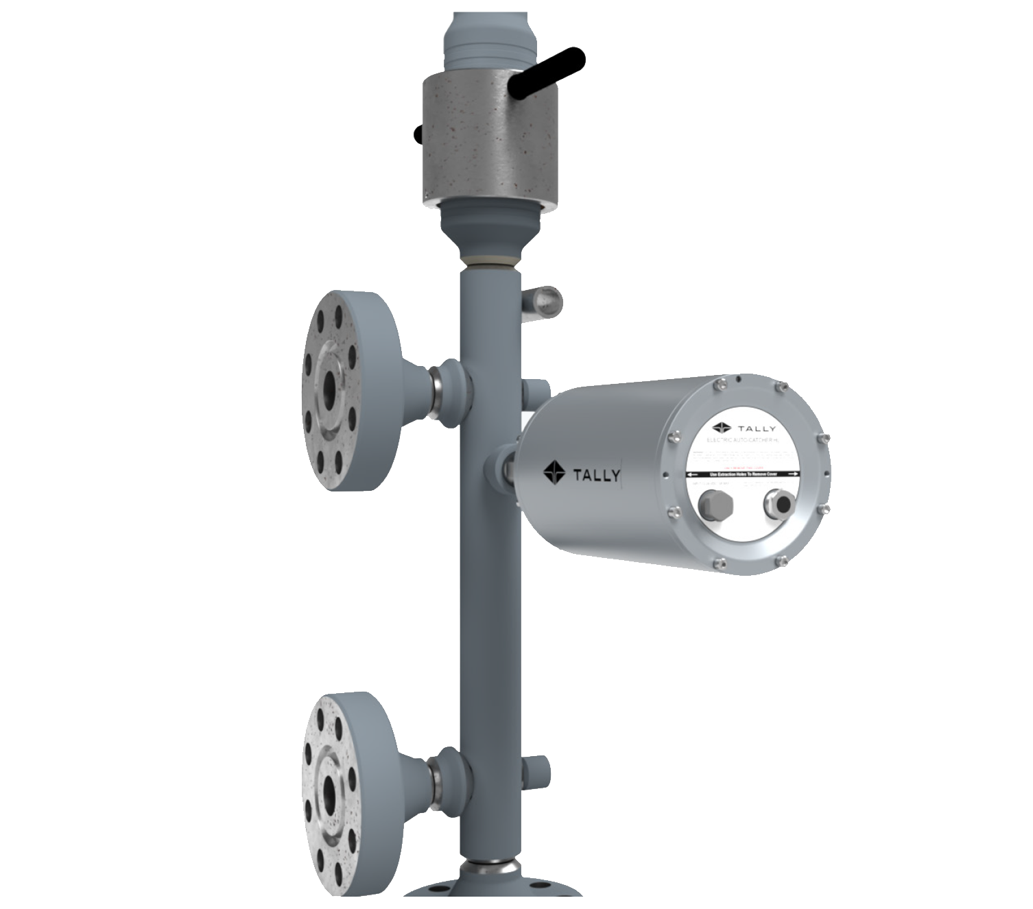 Close-up render of the Tally eCATCH HL